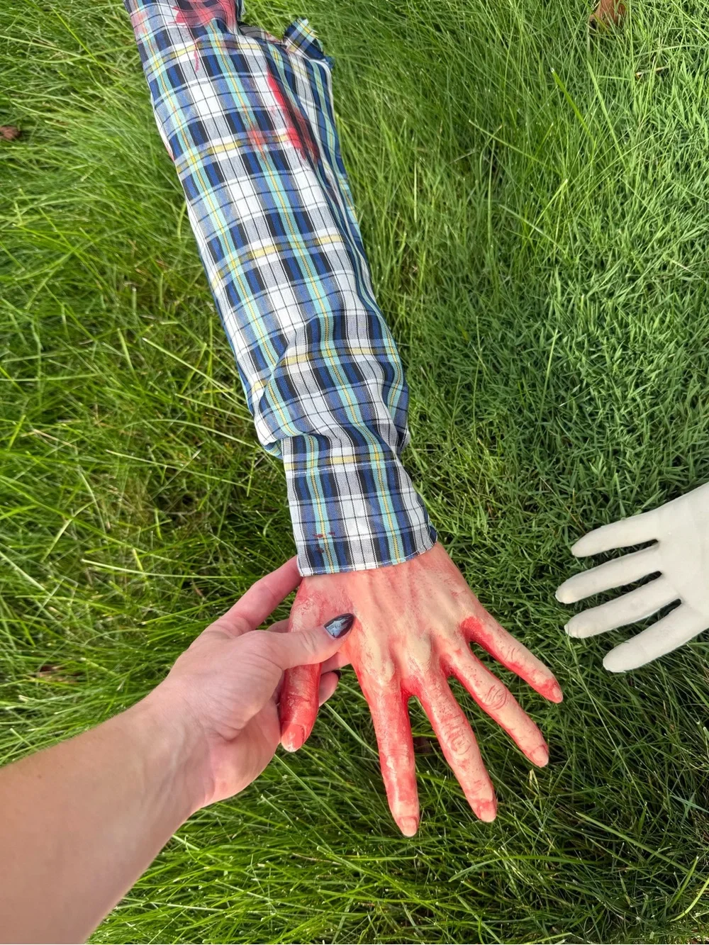 Zombie Area Halloween Yard Signs